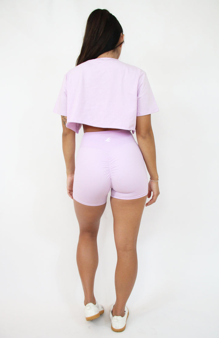 Sage T-Shirt Crop Top