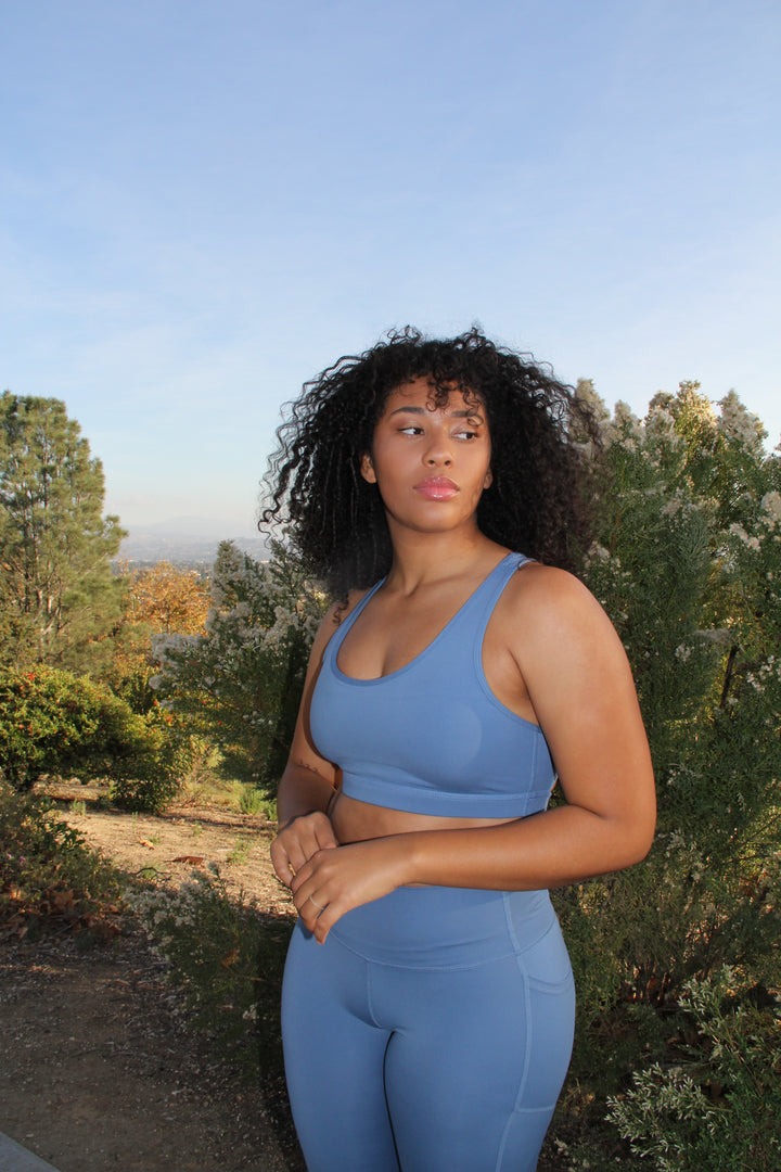 Demi Sportsbra-Oceanic Blue