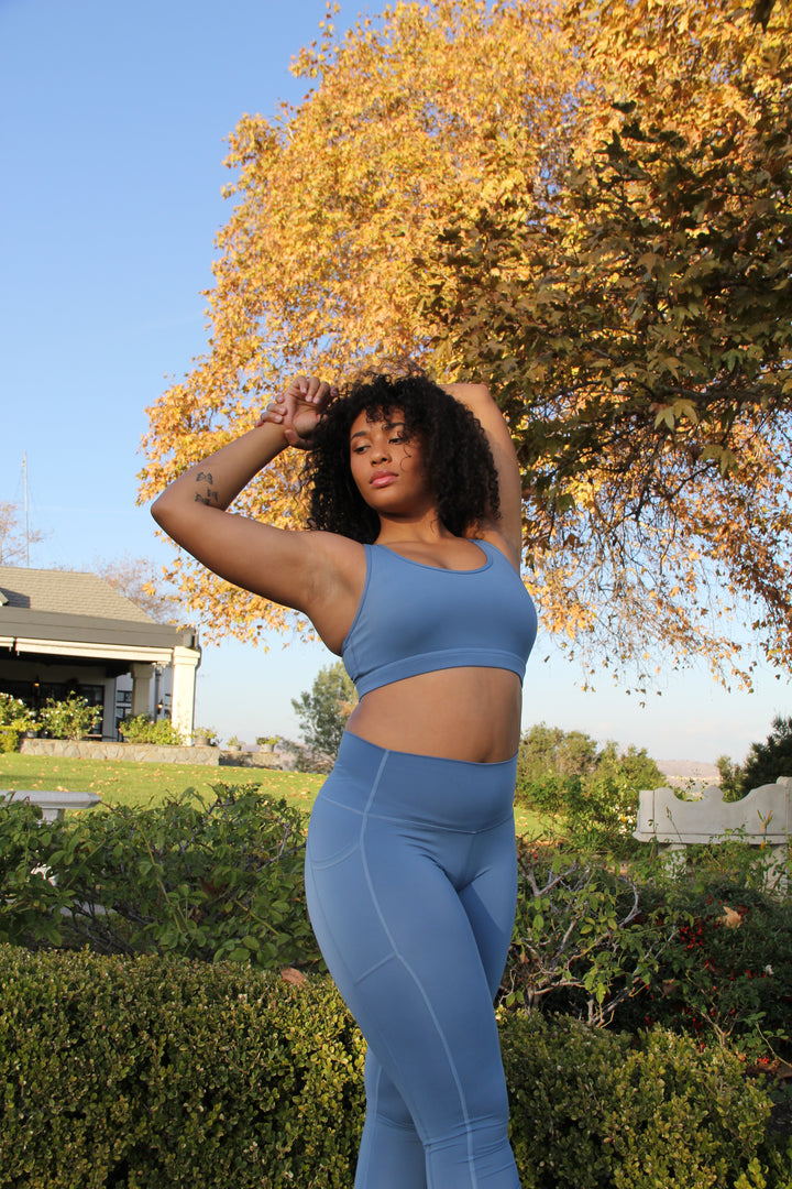 Demi Sportsbra-Oceanic Blue